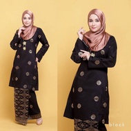 BAJU KURUNG PAHANG DAN VEIL SONGKET TENUN SIZE S - XXL