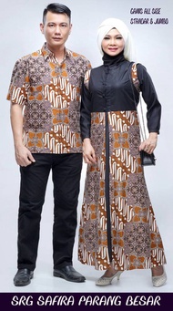 batik couple muslim safira parang besar[baju batik modern
