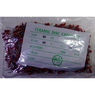 Ceramic Capacitor 18PF 30PF 104 (0.1 Uf)