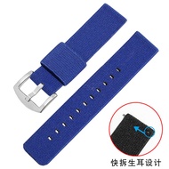 Breathable Nylon Strap Suitable Tissot Hamilton Omega Seiko Longines Canvas Watch Chain for Men