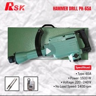 Mesin Jack Hammer Mod 65A bor bobok beton aspal jalan Ph 65