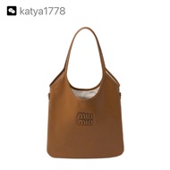 [Premium] [MIU] Isetan Limited Edition Zhang Yuanying Same Style IVY Vertical Style Tote Bag 5BG231 