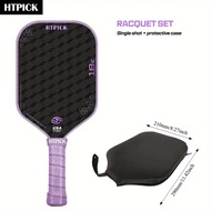 HTPICK 18K Carbon Fiber Pickleball Paddle皮克球拍