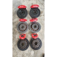 original brembo f50 355mm proton inspira lancer pnp from half cut