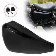 Motorcycle Black Battery Fairing Cover Left Side Protector Cover Accessories For Harley Sportster XL