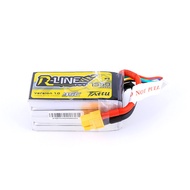 Geshi TATTU Rline 1550mAh 95C 4S 14.8V FPV Drone Through the Battery
