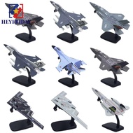 NOVAFLUX Fighter Aircraft Toy, Diecast F16 F22 F35 Aviao Plane Model, Cake Topper Simulation Pullbac