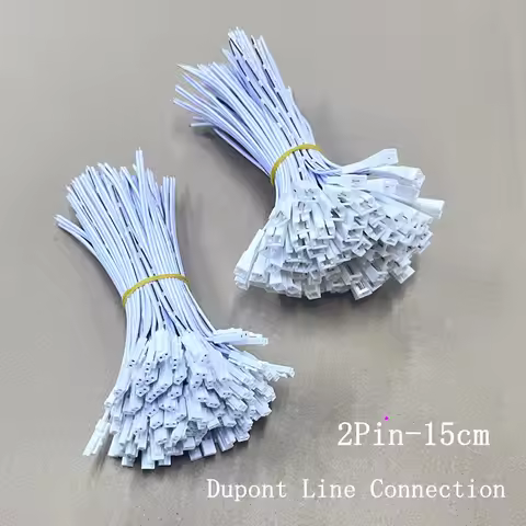 15cm Dupont Line Male Female Connection，0.3 Squared 22AWG LED Strip Extension Lead Wire for 5-24v Ca