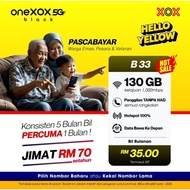 Postpaid 1XOX B33 130GB Data