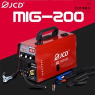 MIG200 一體式家用手提式無氣二保焊機電焊機直流氬弧焊機三用機