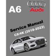 AUDI A6 C8/4K (2018-2022) SERVICE WORKSHOP MANUAL