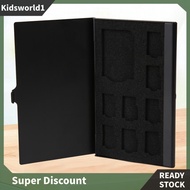 [kidsworld1.sg] Monolayer Aluminum 1SD+ 8TF Micro SD Cards Pin StorageBox Case Holder