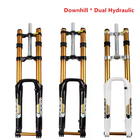 Dual Hydraulic Front Fork ZOOM 680DH 20MM Axle Lockable AdjustSuspension Cruiser Aluminum Alloy Down