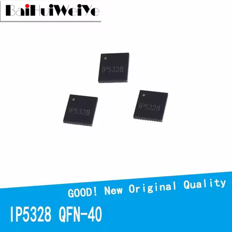 1PCS IP5328P-C IP5328 IP5328P QFN-40 QFN40 SMD New Original IC Good Quality Bidirectional Fast Charg