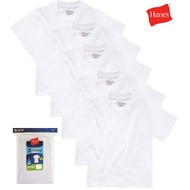 HANES Boy's T-shirt Size XS (size 4-5) (height 104-112 cm) - Pack of 5 - American product