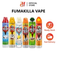 Fumakilla Vape 552ml/ 585ml/ 600ml【6 Type of Vape 】Kill Flies/Cockroaches/Mosquito/Ready Stock