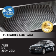AUDI Q5 ( 2009 - 2012 ) Karpet Bonet Kulit PU PREMIUM QUALITY PU Leather Boot Carpet