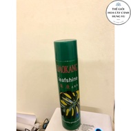 Leaf shine spray