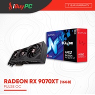 SAPPHIRE Pulse Radeon RX 9070 XT OC 16GB GDDR6 Graphics Card