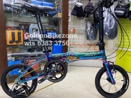 Mint T3 14” 3 speed 七彩色 兒童摺疊單車