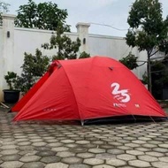 (Bisa COD) Tenda camping Great Outdoor Mountain Inn Sport Borneo 4 Limited Edition Merah kapasitas 4