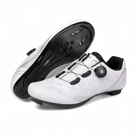 Cycling Shoes,Men's SPD Road Racing Special Cycling Sports Shoes, Breathable Upper,Outdoor Mountain 