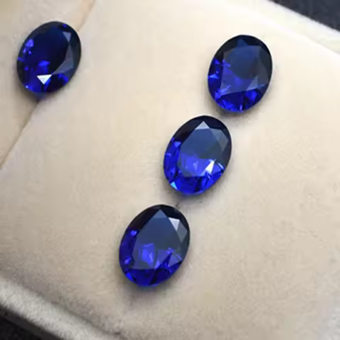 Natural Blue Sapphire Unheated 13Γ18mm 15.0ct Oval Shape AAAA+ VVS Loose Gemstone For Jewelry Making