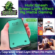 (HULK Smash Green Light Effect Game Matte) Realme 5/5i/5s/6i/C3/C11/C15/Narzo 20/30A/C2/2/C12/C21/C2