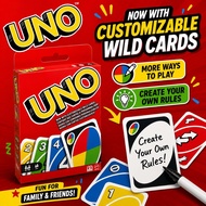 Card Game UNO Flip Double Sided Cards for Fast Play - UNO Family Cards & UNO Flip