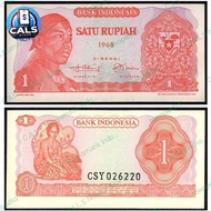 Uang Kuno 1 Rupiah 1968 Seri Sudirman UNC GRESS