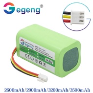 Gegeng 14.8V 2600mAh Baery for Liectroux C30B E30B, for Proscenic 800T, 830P, 820P, 820T, 820S Vacuum Cleaner Li-ion 14.