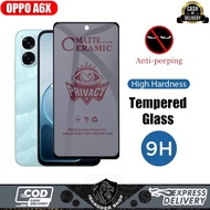 TEMPERED GLASS PRIVACY OPPO A6X A6 A6T A6S TEMPERED GLASSScreen Protector Privacy Screen Protector