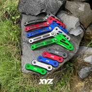 XYZ SINGLE PREMIUM ADJUSTABLE NINJA RR FULL CNC EXHAUST HANGER