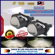 2pcs 3.0 Inch Bi LED Lens Headlight Projector Lenses Hi/Lo Beam Car Lights Kits Retrofit H4 H7 9005 