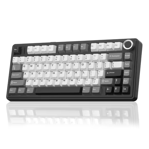 AULA F75HE Magnetic Keyboard Rapid Trigger Low Latency 8K Return 75% Layout Wireless Magnetic Keyboa