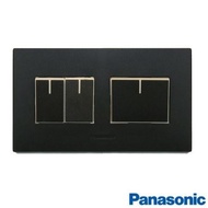 Panasonic 3 Gang Triple WESJ eStyle Black Switch