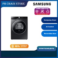 SAMSUNG 9KG HEAT PUMP LAUNDRY DRYER | DV90T6240LB/FQ DV90T8240SX/FQ DV90CGC2A0AEFQ