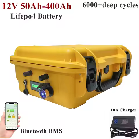 KF 12V 200Ah 100AH 150AH 300Ah 400AH 500Ah 600Ah Lifepo4 lithium battery bluetooth BMS Power Supply 
