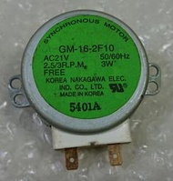 ◢ 簡便宜 ◣  二手  微波爐馬達 微波爐轉盤馬達 GM-16-2F10 AC:21V 3W