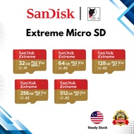 SANDISK ORIGINAL MALAYSIA EXTREME MICRO SD 128GB/ 256GB/ 512GB