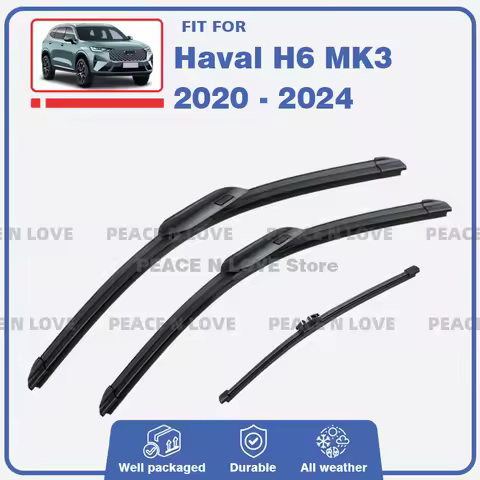 For HAVAL H6 III 2020 2021 2022 2023 2024 HEV PHEV Hybrid GT Vance Front Rear Wiper Blades Set Winds