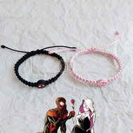 (2 Bracelets) Super Couple Bracelets Men'shero Wanita Friendship Couple Bracelets