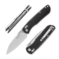 มีดพับ Ganzo G771 ของแท้100% ใบมีดเหล็กD2 ด้ามจับG10 ใบมีดยาว 3.3 นิ้ว