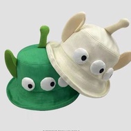 3 eye alien bucket hat 3 Cute Three-Eyed Sun Greenman 55023