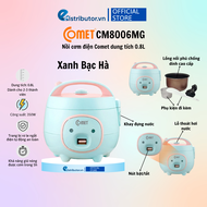 Nồi Cơm Điện Comet CM8006 (Dung tích 0.8L) - Hàng Chính hãng