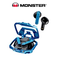 Original Monster XKT09 Wireless Bluetooth Gaming Earphones TWS Bass HIFI Surround Sound Metal mechan
