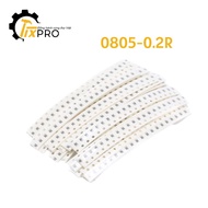 Solder resistor 0805-0.2R 1% 2.0x1.2mm (Bag of 50)