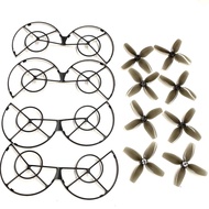 RC S156 Quadcopter Drone Spare Parts Shell Propeller Guard Brushless X226 VR Blade Protective Fram