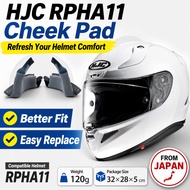 HJC Helmets Cheek Pad RPHA11 Replacement Interior Padding Motorcycle Japan