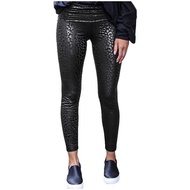 ขายดีที่สุด tfu436 - /卐☸❈ Leather Sport Leggings Womens Leopard Printed Waist Trousers Tight Pants Ш